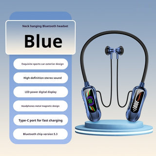 Neckband Bluetooth Headset Long Battery Life