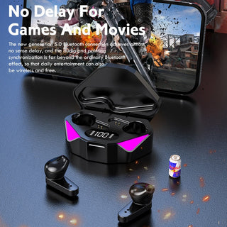 Wireless Gaming Headphones Bluetooth No Delay