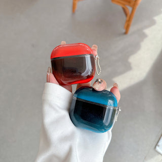 Luminous Drop-proof Quicksand Earphone Case