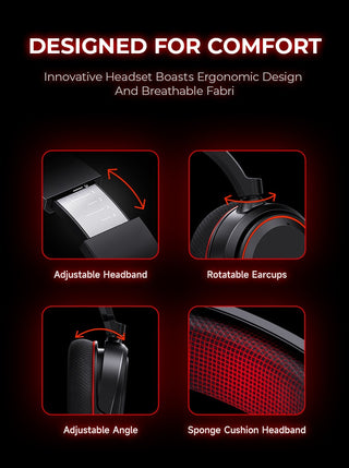 Wireless Bluetooth Gaming Headset