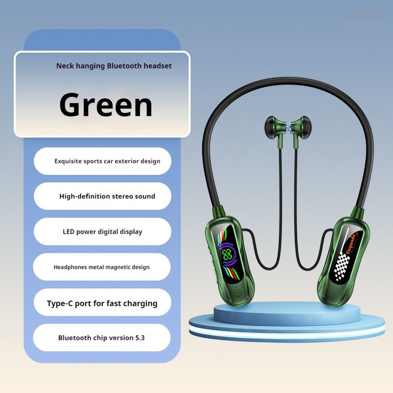 Neckband Bluetooth Headset Long Battery Life
