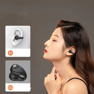 Bone Conduction Wireless Ear Clip Headphones