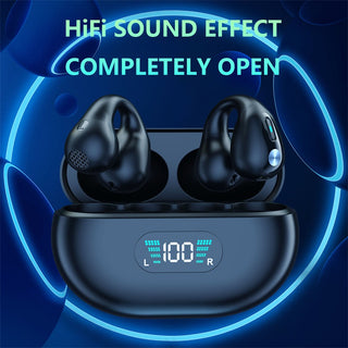 Bone Conduction Wireless Ear Clip Headphones