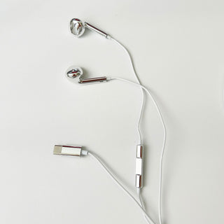 Electroplated In-Ear Headphones with Microphone
