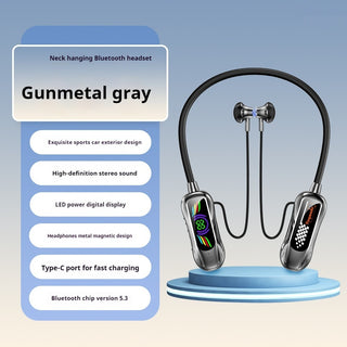 Neckband Bluetooth Headset Long Battery Life