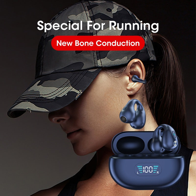 Bone Conduction Wireless Ear Clip Headphones