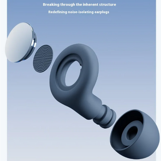 Noise-reduction Silicone Earplugs