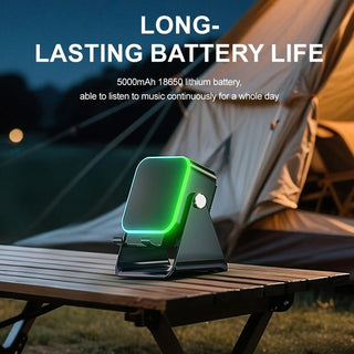 5-in-1 Induction Bluetooth Speaker with Phone Stand
