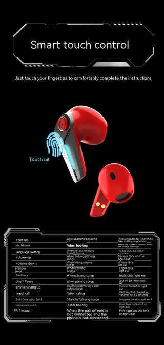 Mecha True Wireless Bluetooth Earbuds