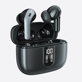 Wireless Bluetooth Headset with Digital Display