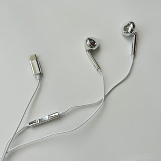 Electroplated In-Ear Headphones with Microphone