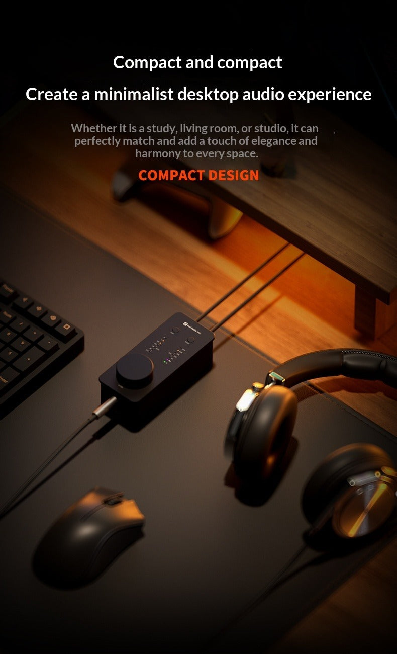 Desktop Headphone Amplifier DAC Audiophile DSD Audio Decoder